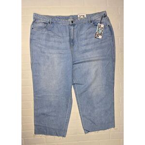 Future Collective Mid Rise Straight Leg Size 22